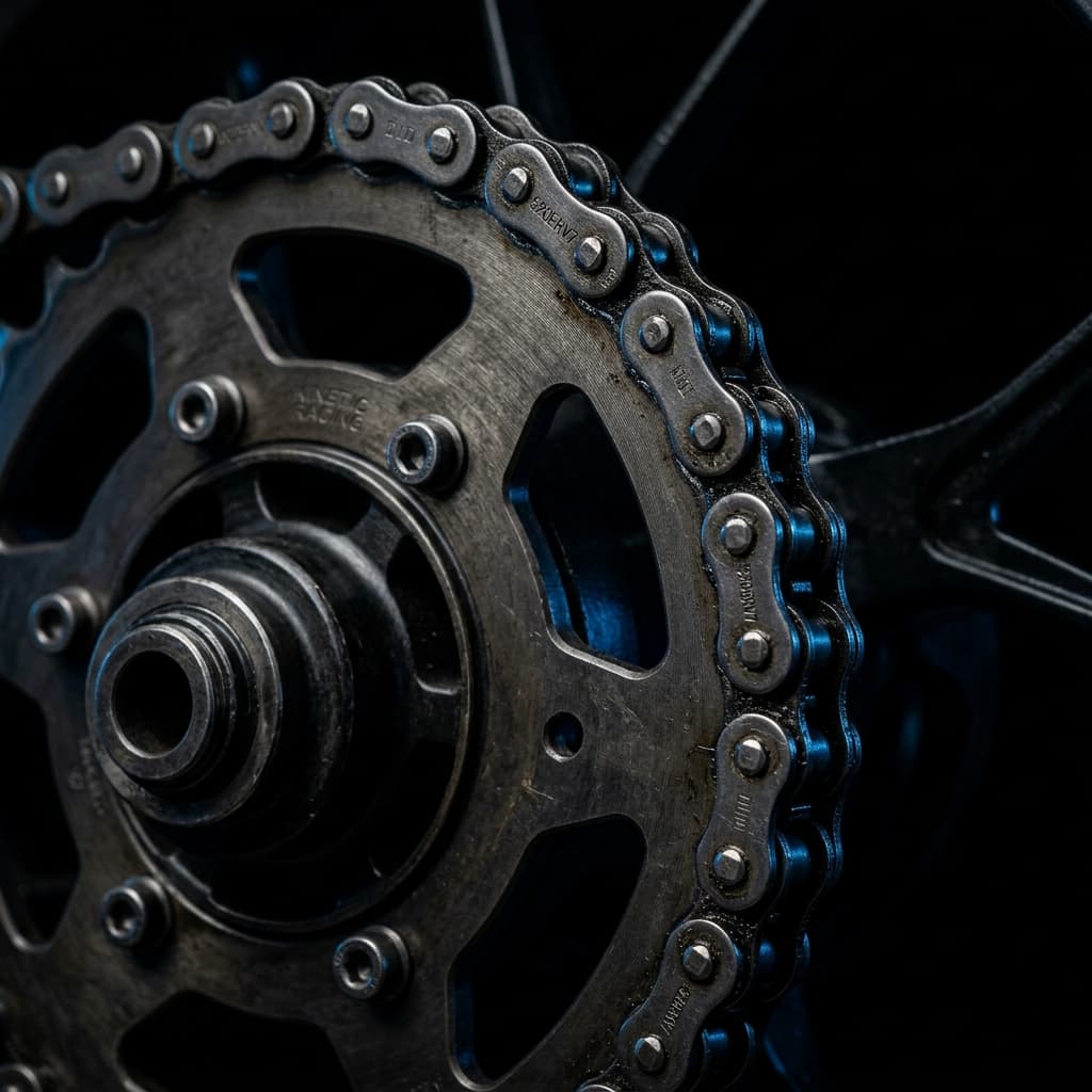 Custom sprocket and drive chain